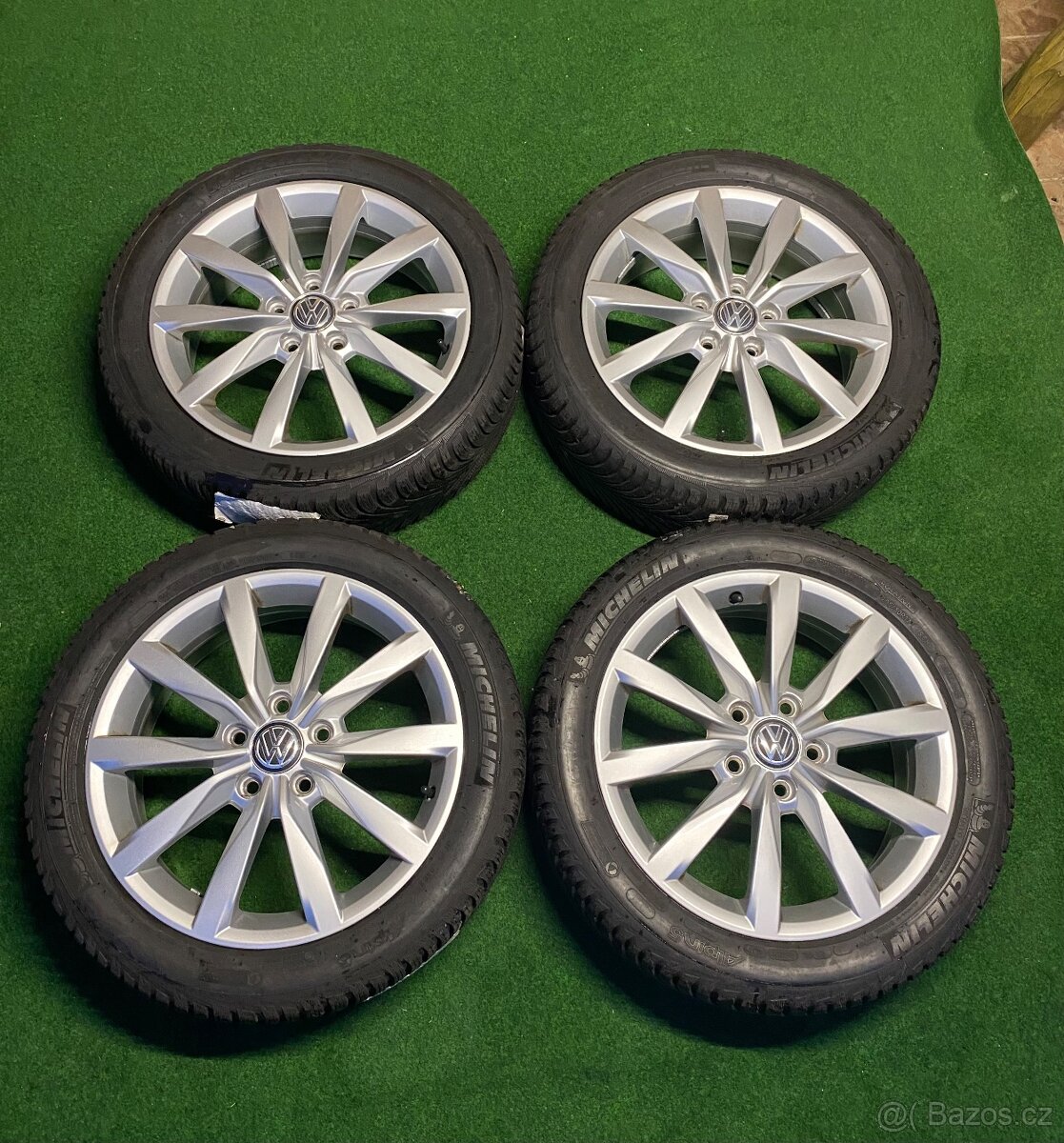 ALU VW GOLF GTD 5X112 R17 ZIMNÍ KOMPLET