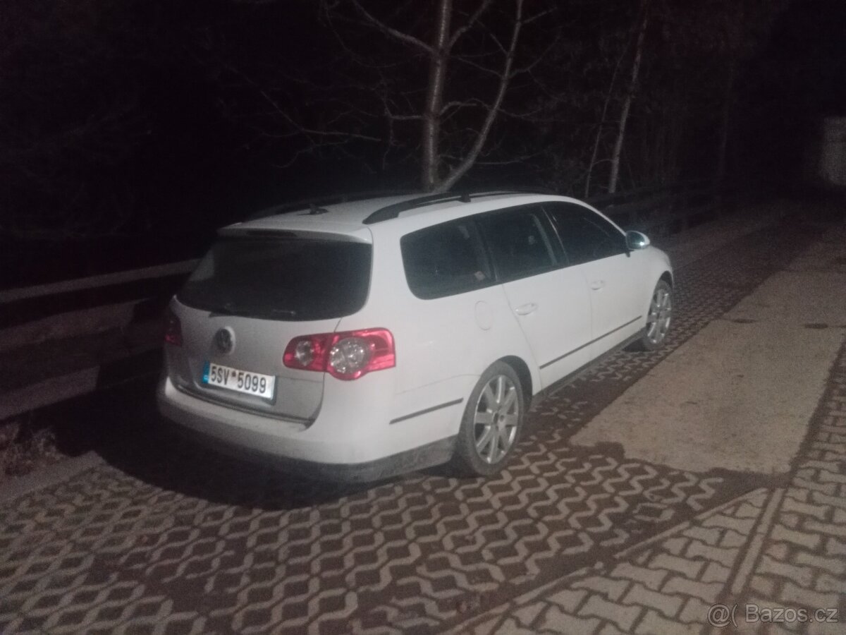 Passat B6 2,0 tdi 103kw 2007 30000,-ŘP čistirna