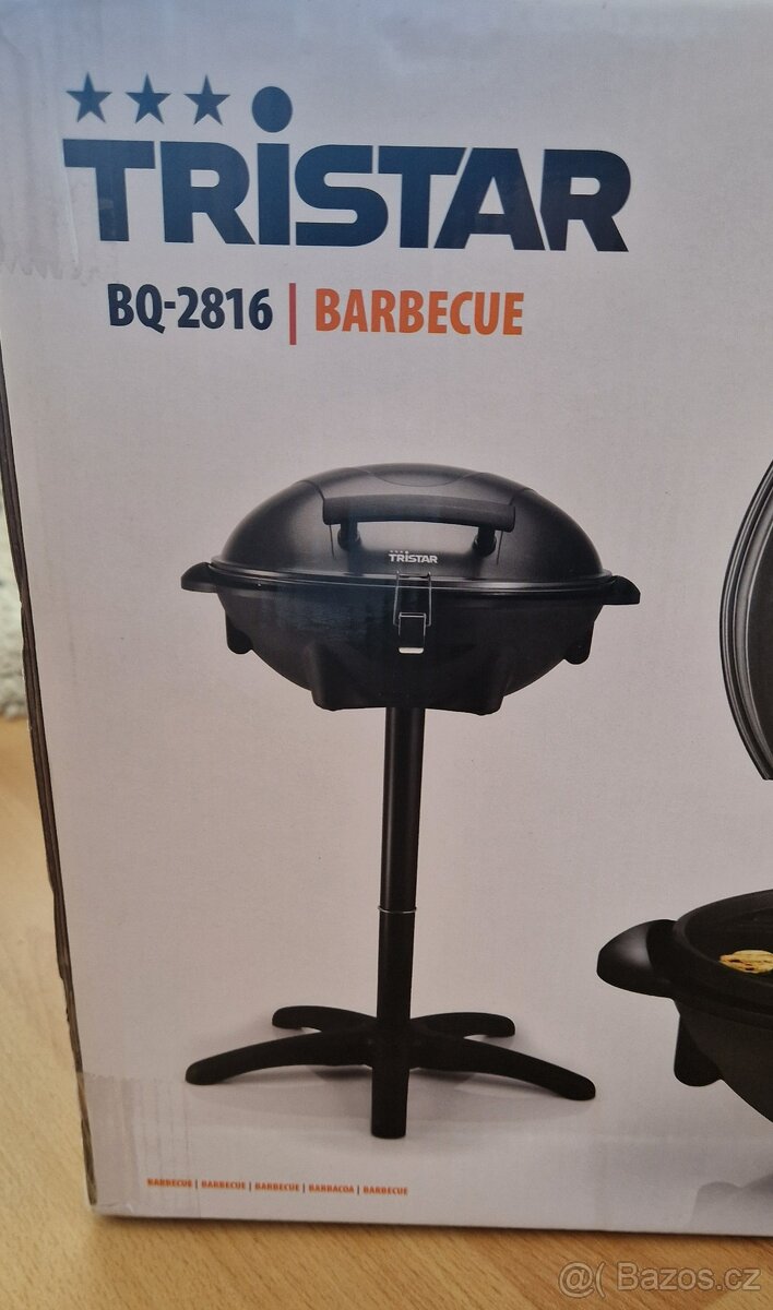 Elektrický gril TRISTAR BQ-2816 Barbecue