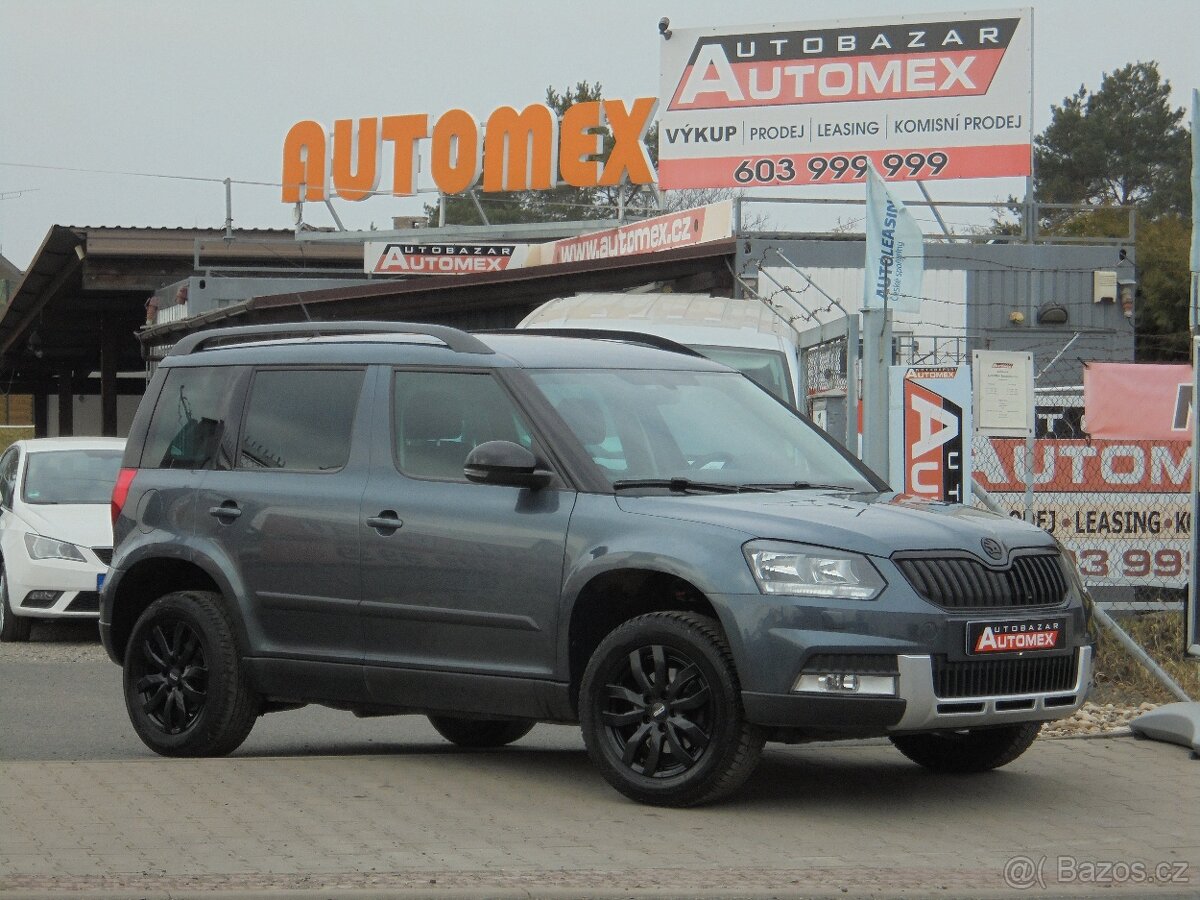 Škoda Yeti 1.4 TSI- 110kW- 4x4- SUPER