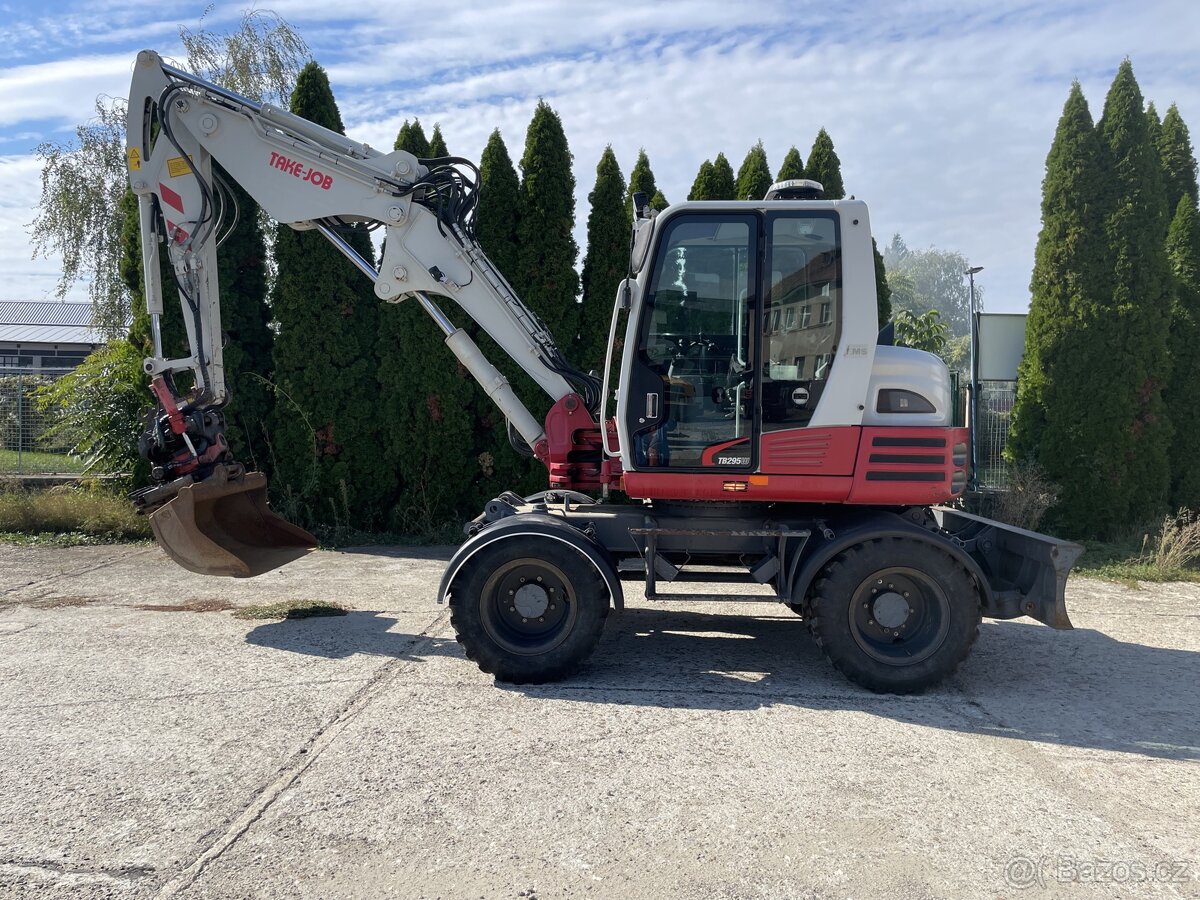 Kolový bagr Takeuchi TB295W - 2015 – ROTOTILT – 3x lžíce