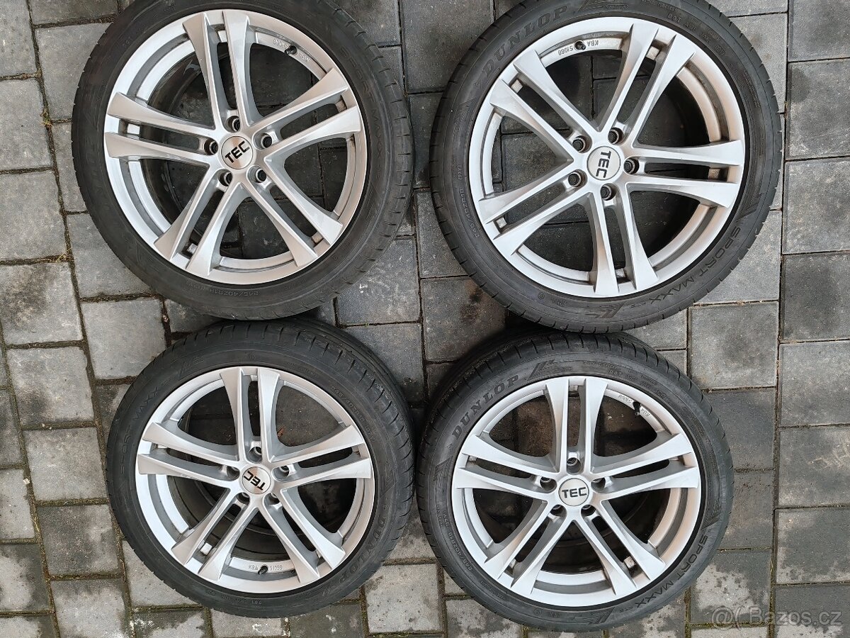 R18- TEC AS4 Speedwheels 8x18, 5x108, ET45 + 245/45/18