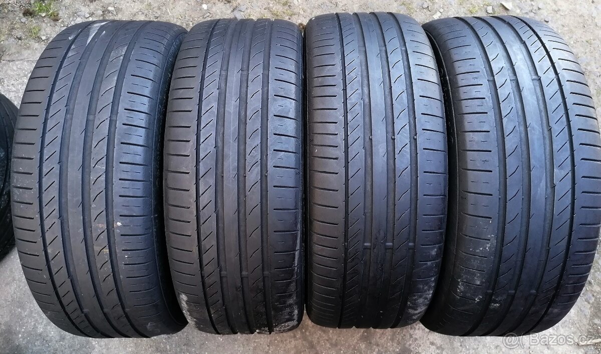 Použité letní pneumatiky Continental 235/45 R19 V