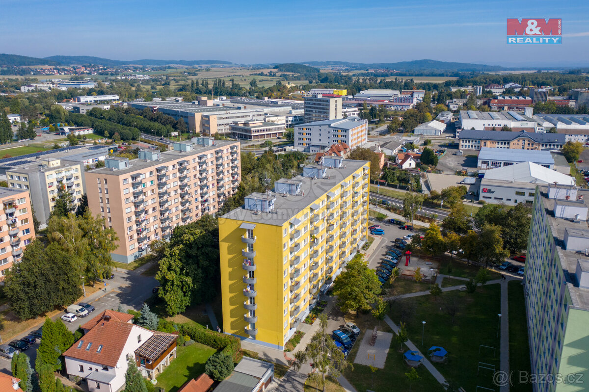 Pronájem bytu 1+kk, 21 m², Strakonice, ul. Dukelská