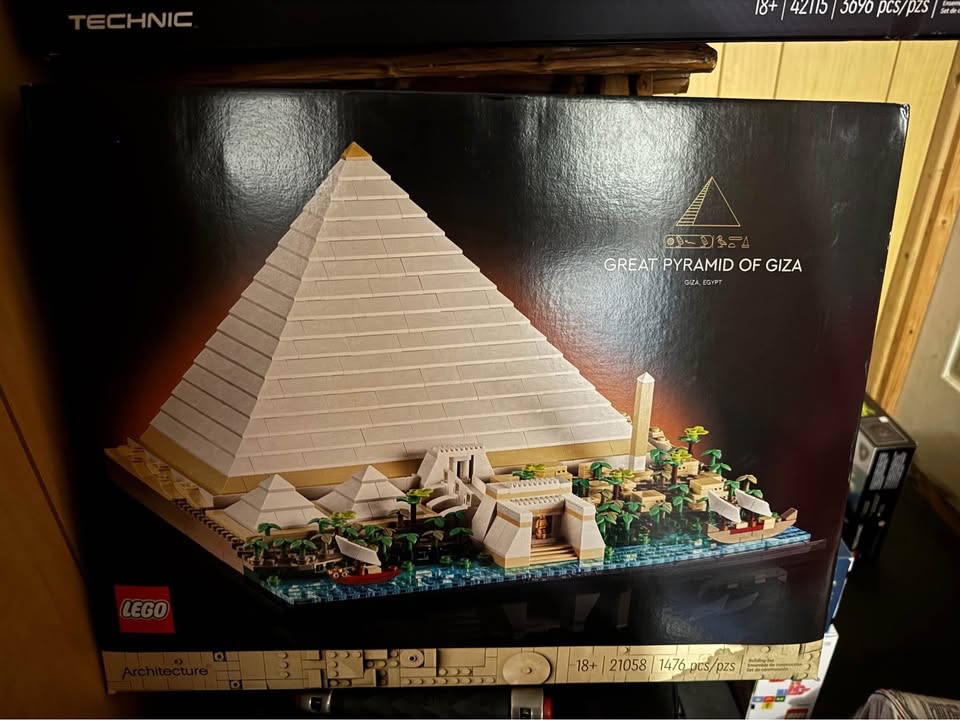 LEGO Architecture 21058 Pyramida v Gize