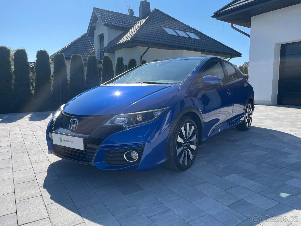 HONDA CIVIC ROK PROD. 2016, SILNIK 1.8 BENZ, PRZEB. 156 TYŚ.