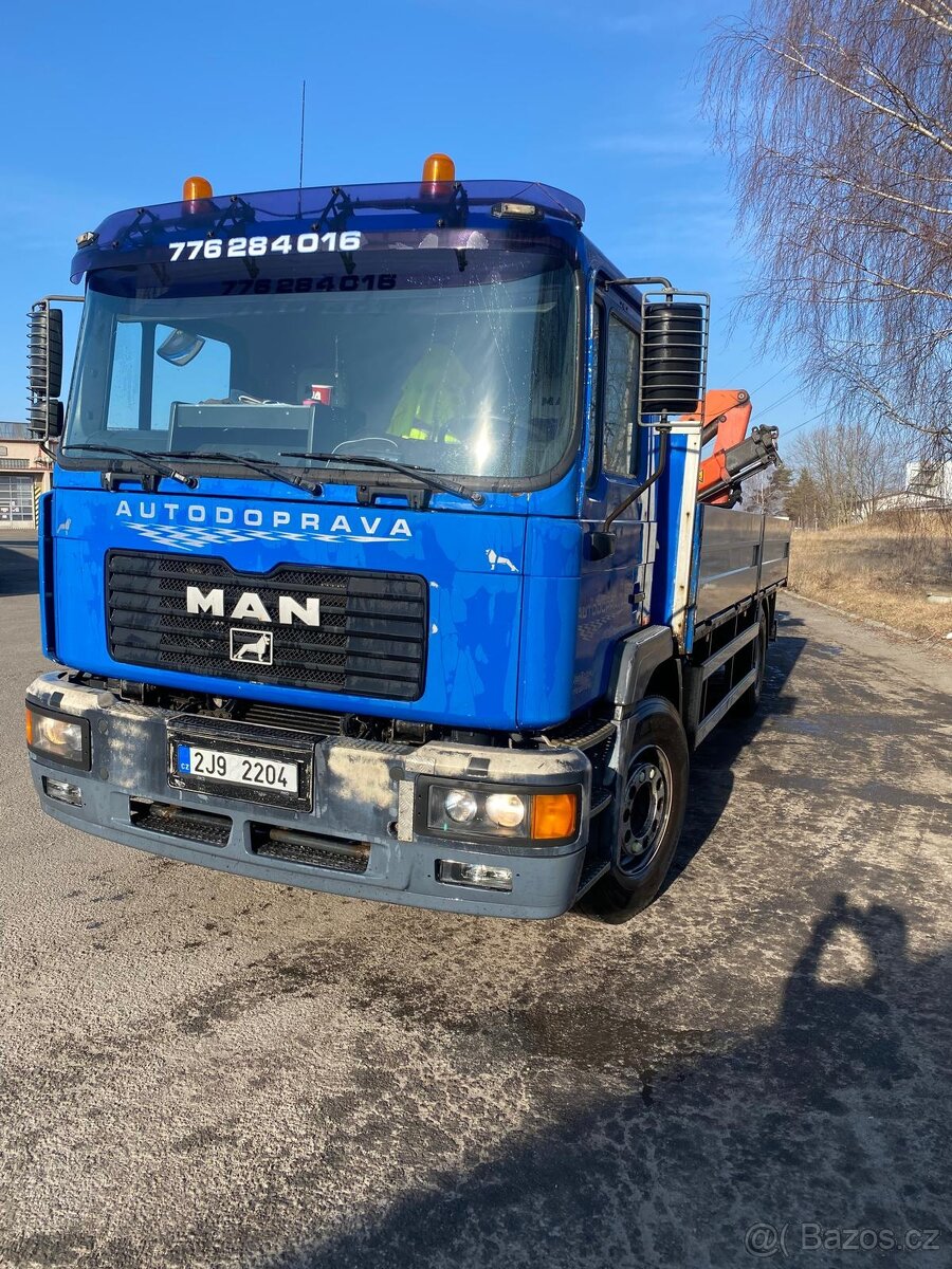 Prodám MAN F2000 s HR Palfinger 10000