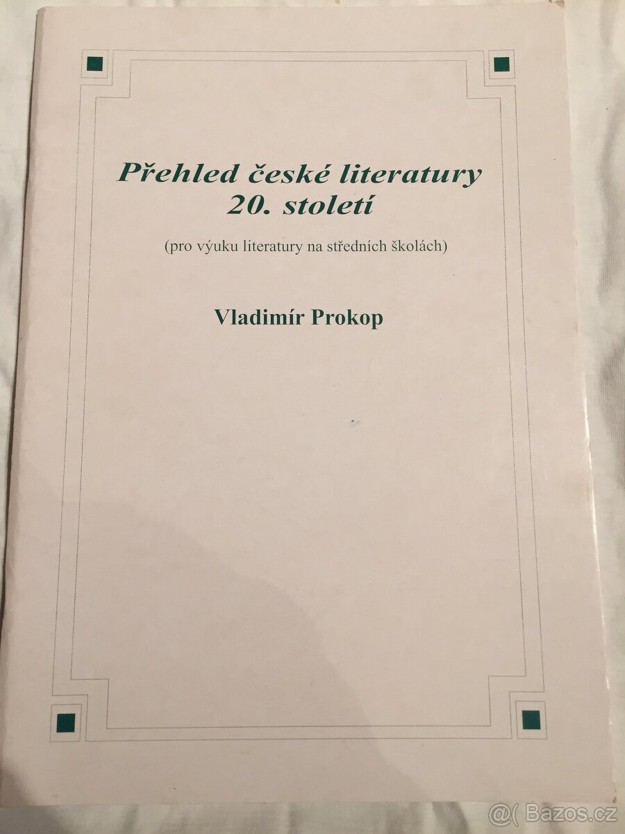 Přehled české literatury 20. století