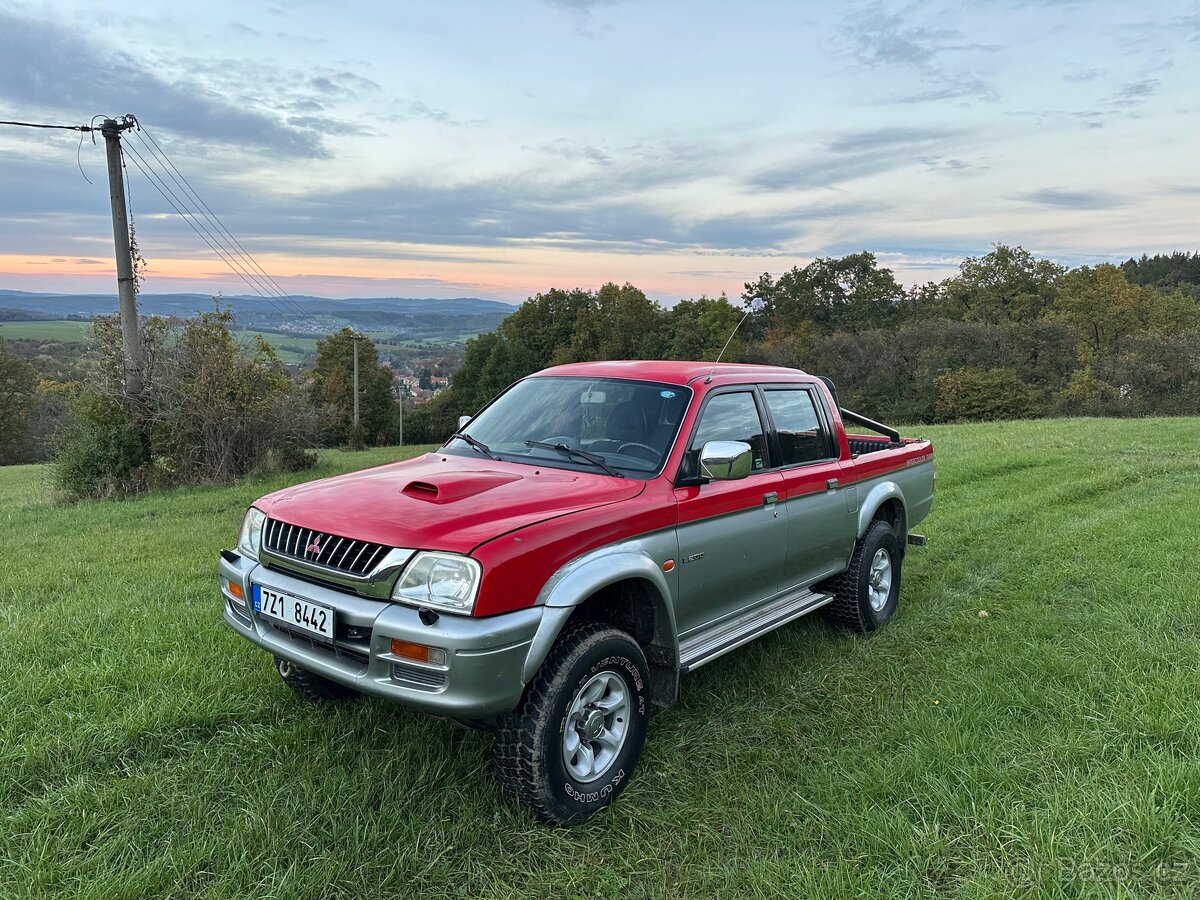 Mitsubishi L200 rv 2000 2.5 TD 73kw pěkný stav