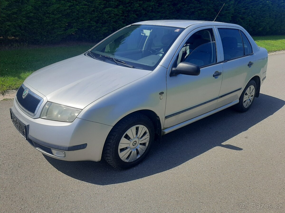 Škoda Fabia 1.9 SDI Klima ,Tažné Model 2002 Nová Stk.