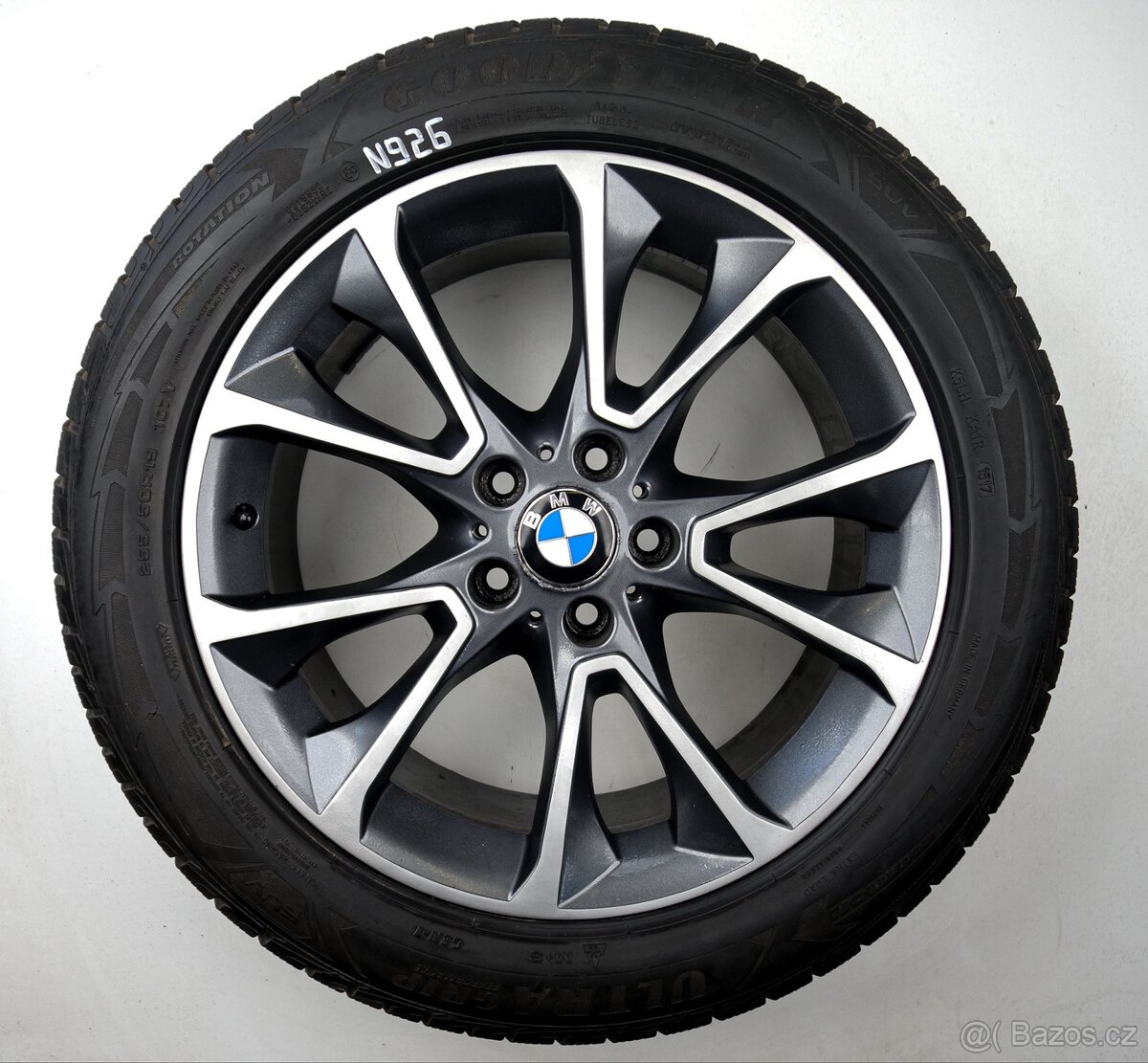 BMW X5 F15 - Originání 19" alu kola - Zimní pneu