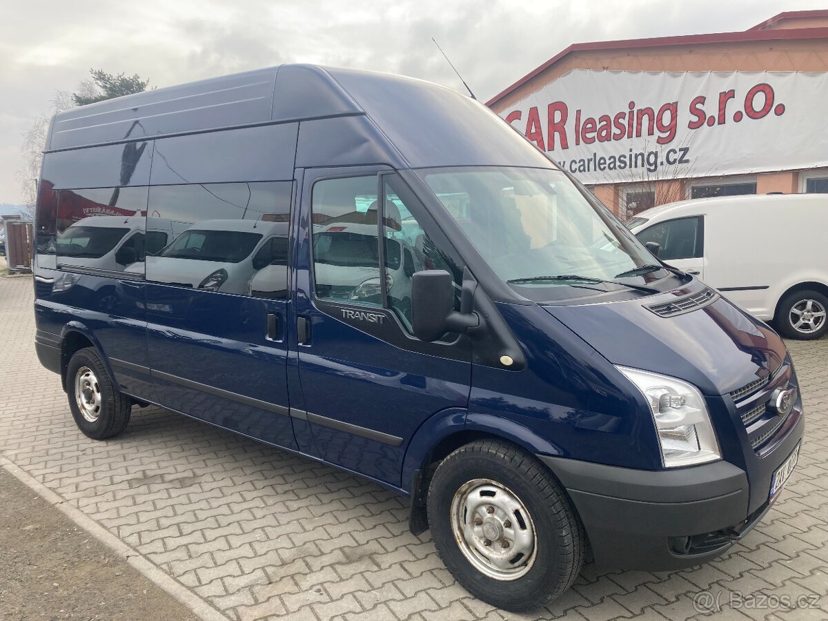 FORD TRANSIT L3H3 9MÍST 2.2TDCi 103kW,1maj-ČR,R12,KLIMA,DPH