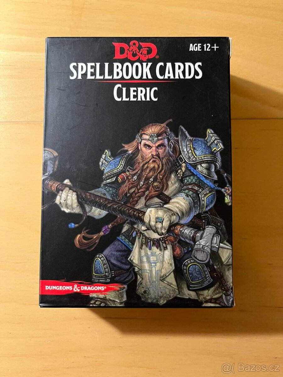 Dungeons & Dragons Spellbook Cards: Cleric