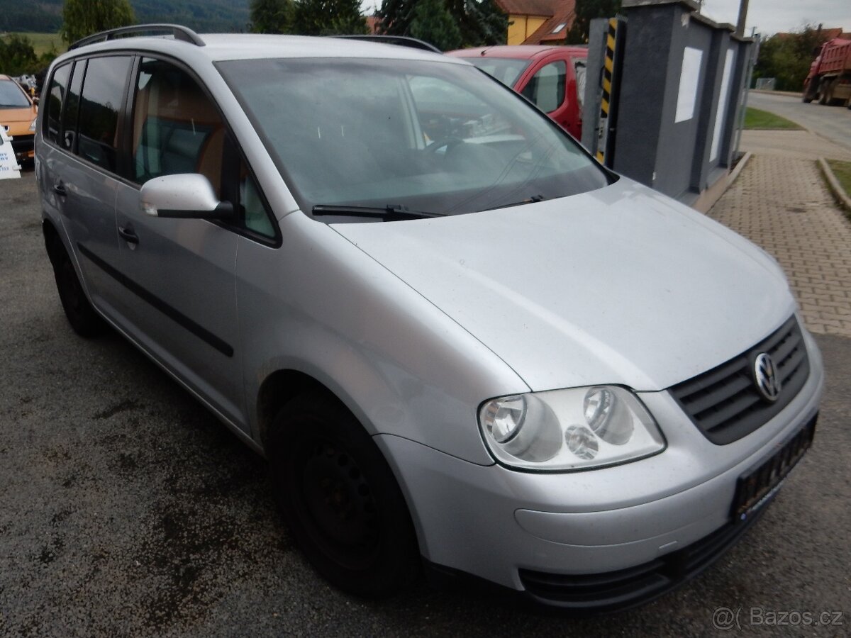 VW Touran 1.9TDI 77kw - BKC - náhradní díly