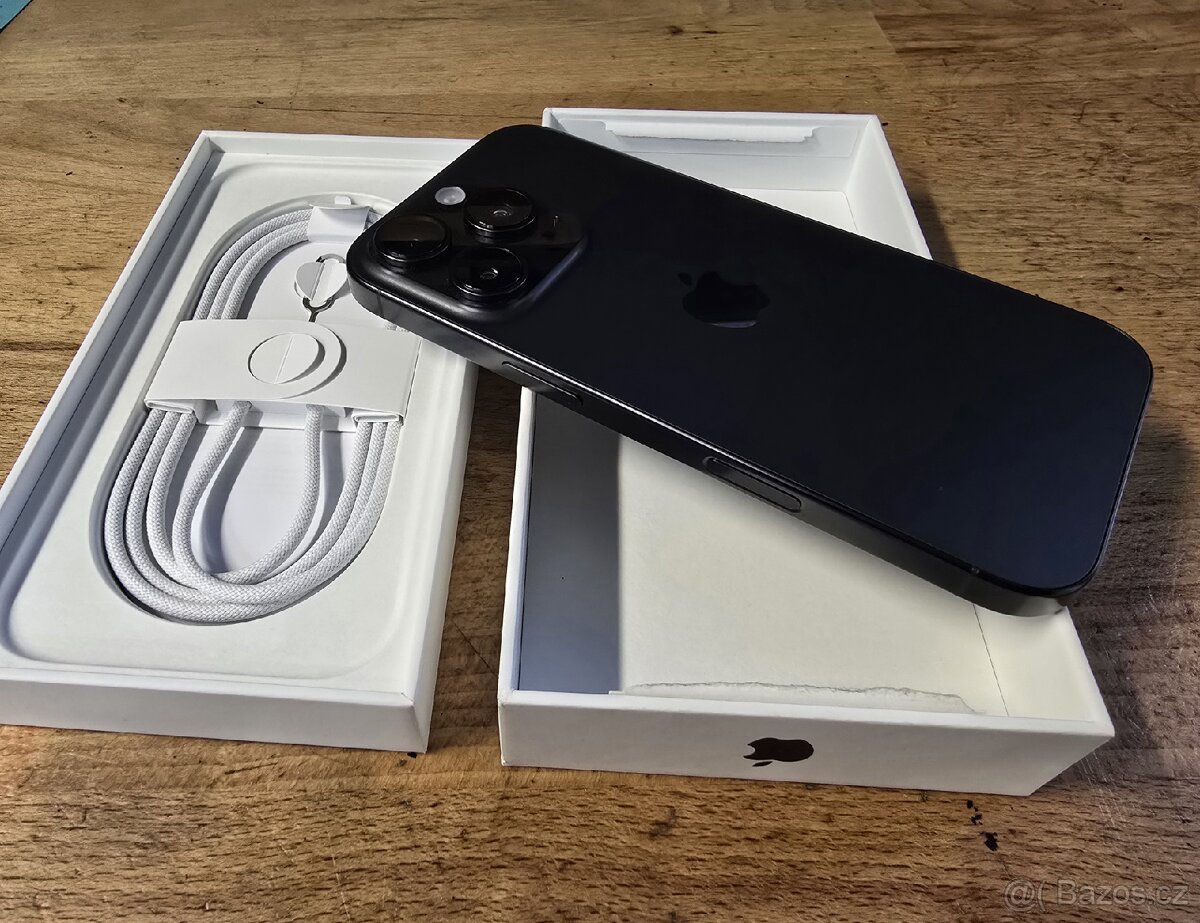 Apple iPhone 16 Pro 256GB, Black Titanium