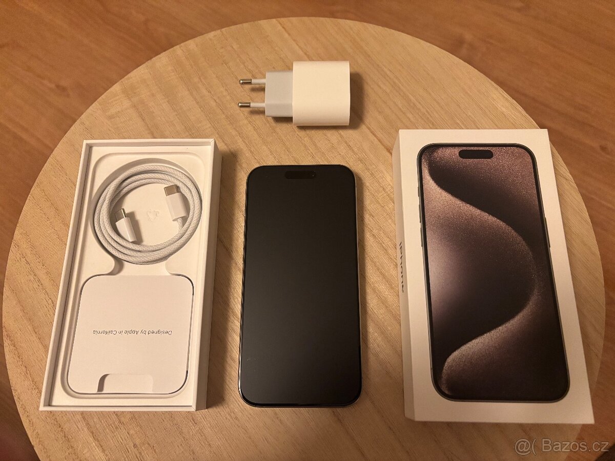 ZÁNOVNÍ apple iPhone 15 Pro 128gb ZARUKA ALZA 10/2026