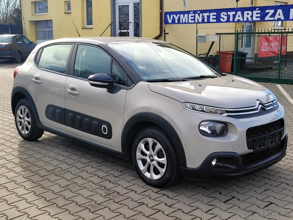 Citroën C3 (2019) 1,2 83 S&S Feel MÁLO NAJETO