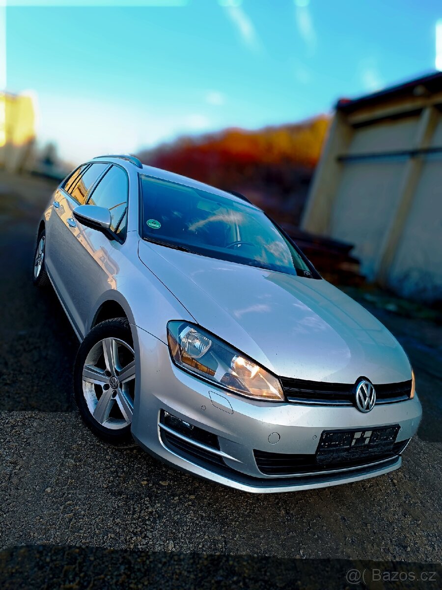 VW Golf 7 2.0Tdi 110kw MY 2015, kůže, Webasto