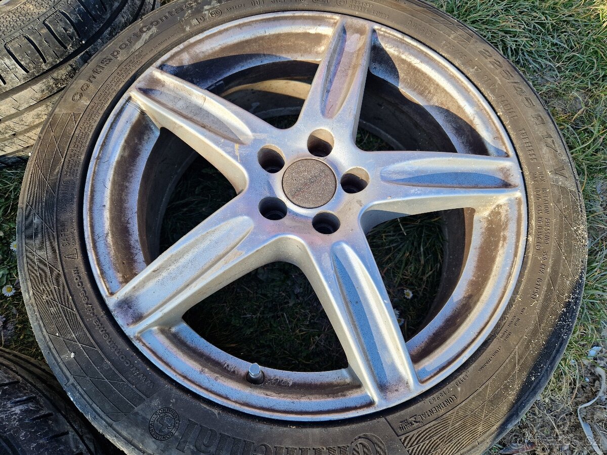 Hliníková kola 17" 5x100 z Golf IV