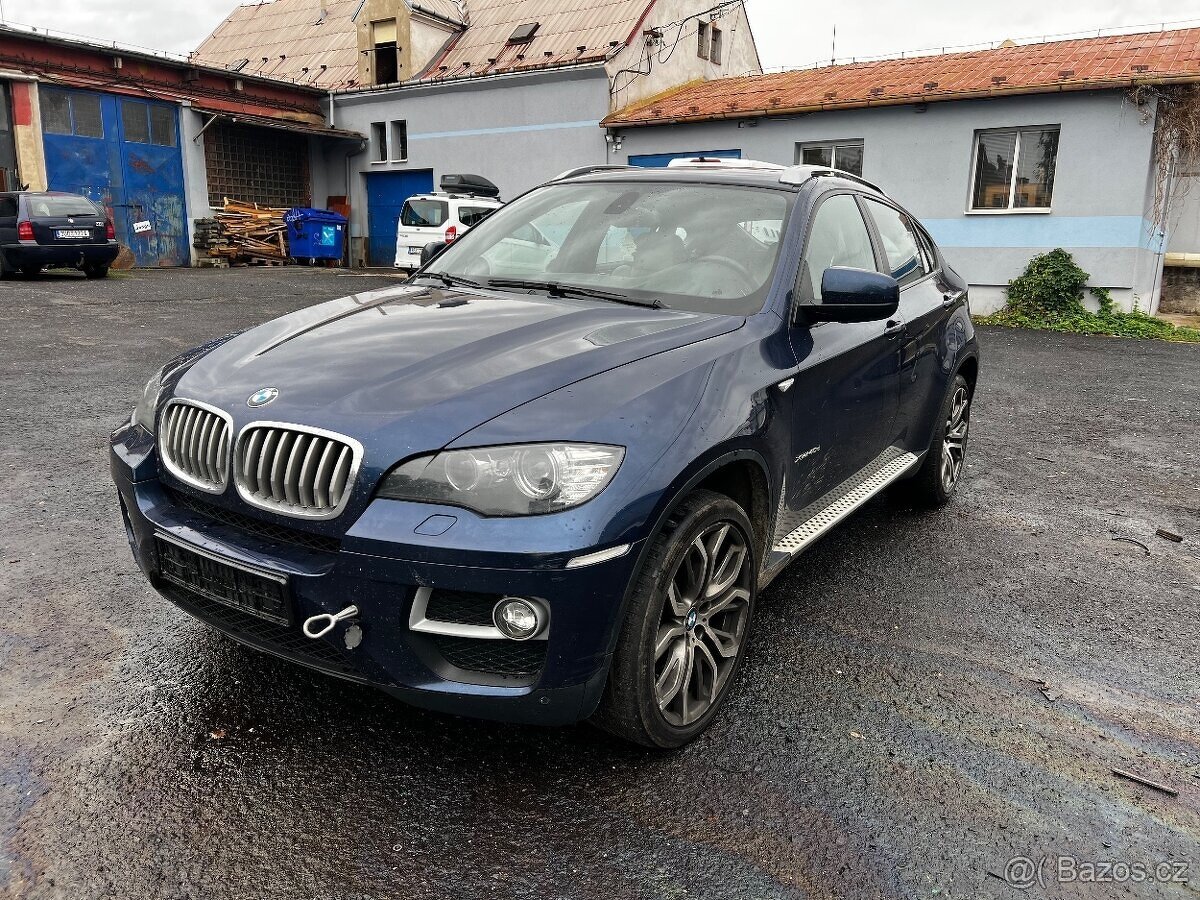 Bmw x6 e71 40d 225kw tiefsee-blau na díly