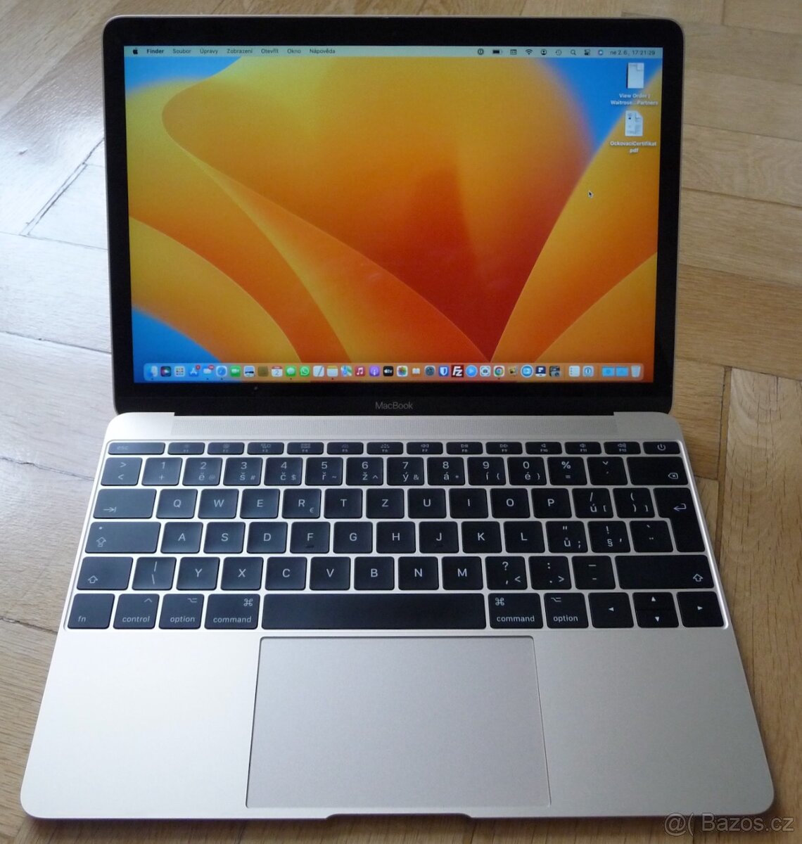 Apple MacBook 12" zlatý Core i5 1,3GHz 8GB/512GB | TOP STAV