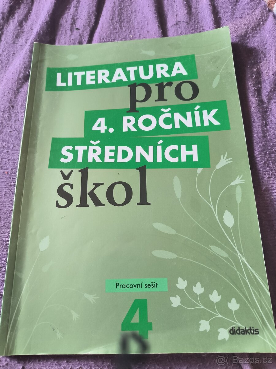 Literatura pro čtvrtý ročník pracovní sešit