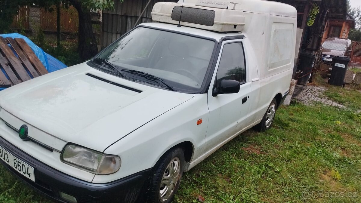 Škoda Felicia 1,3 MPi pick up s chladírenskou nástavbou