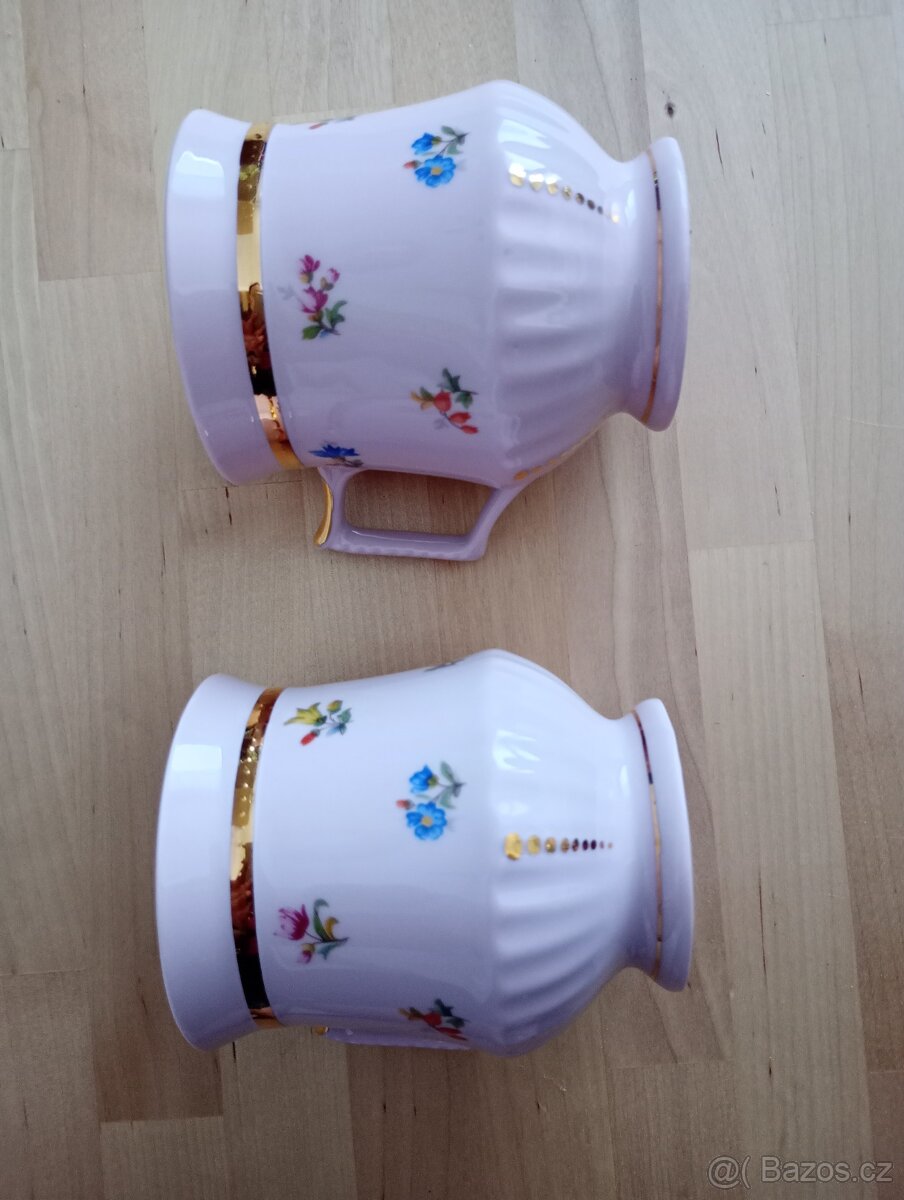 Růžový porcelán H&C a JSK