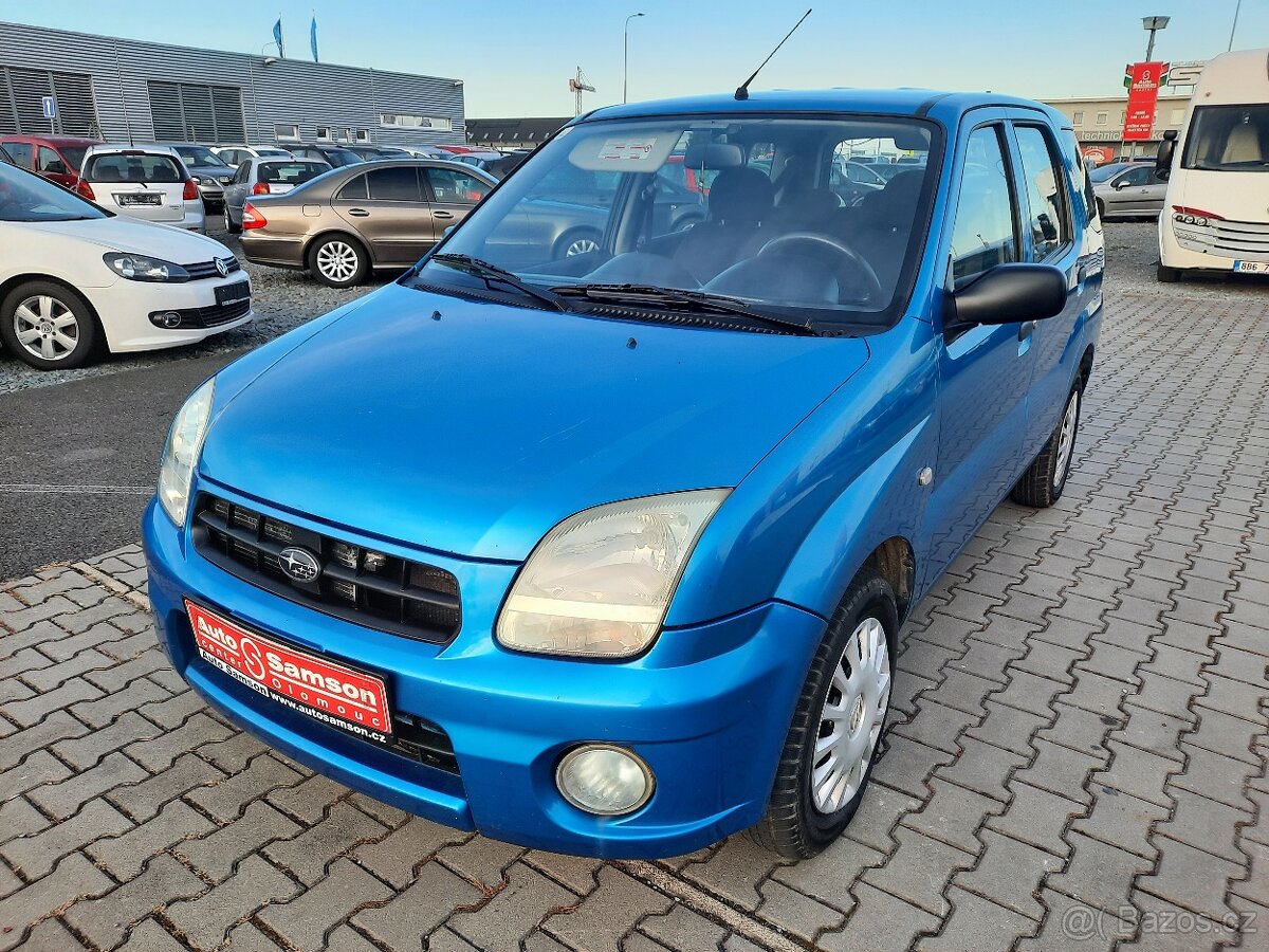 Subaru Justy 1.3i KLIMATIZACE 4X4