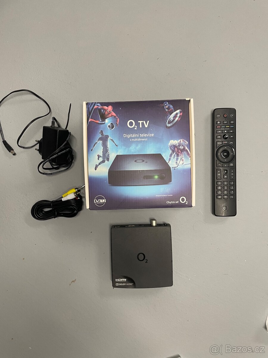 O2 TV set top box