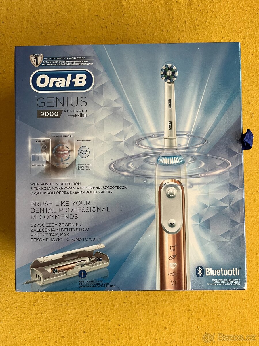 NOVÝ zubní kartáček ORAL B Genius 9000