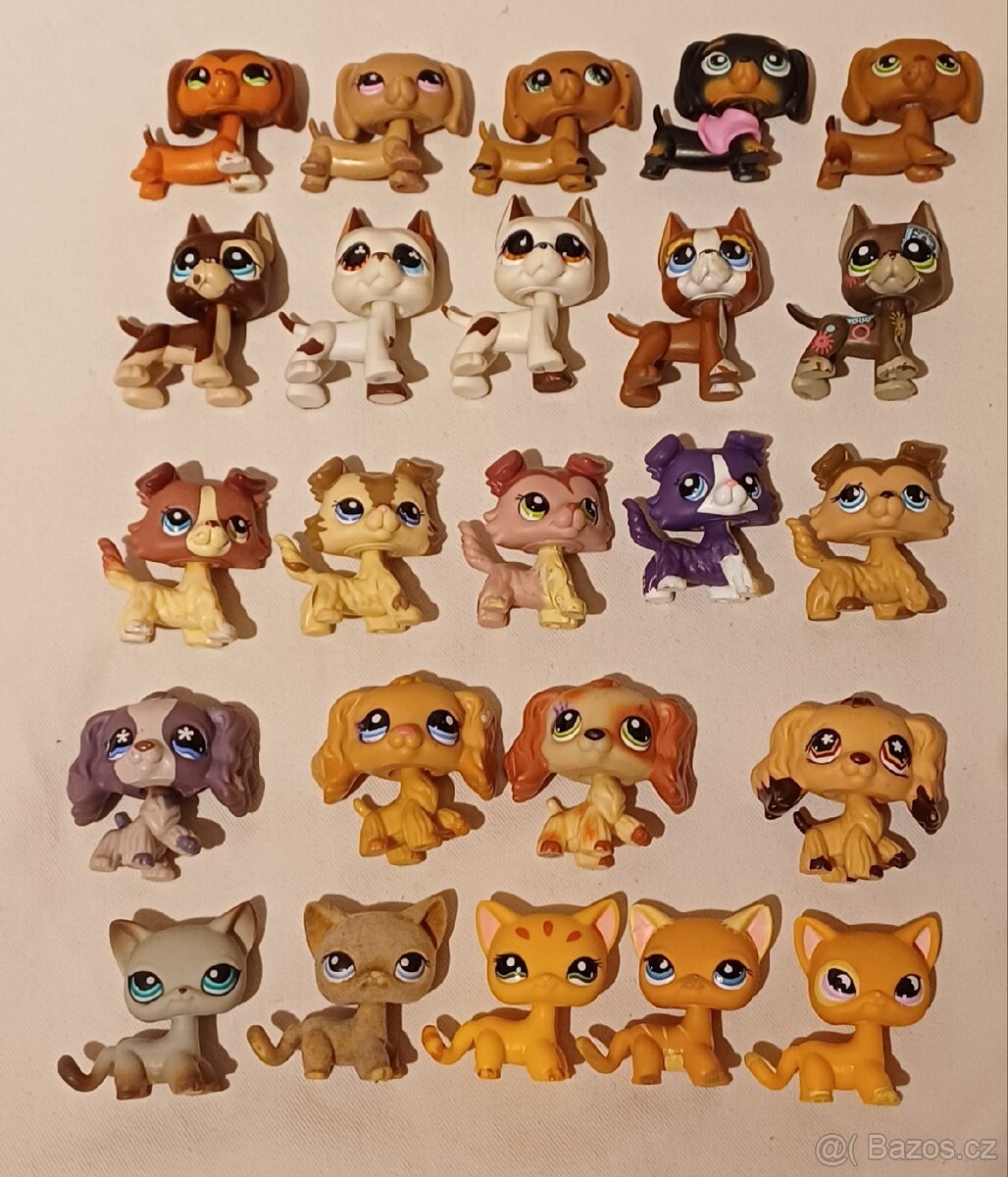 Lps littlest petshop pop jezevčík doga shc kolie kokr