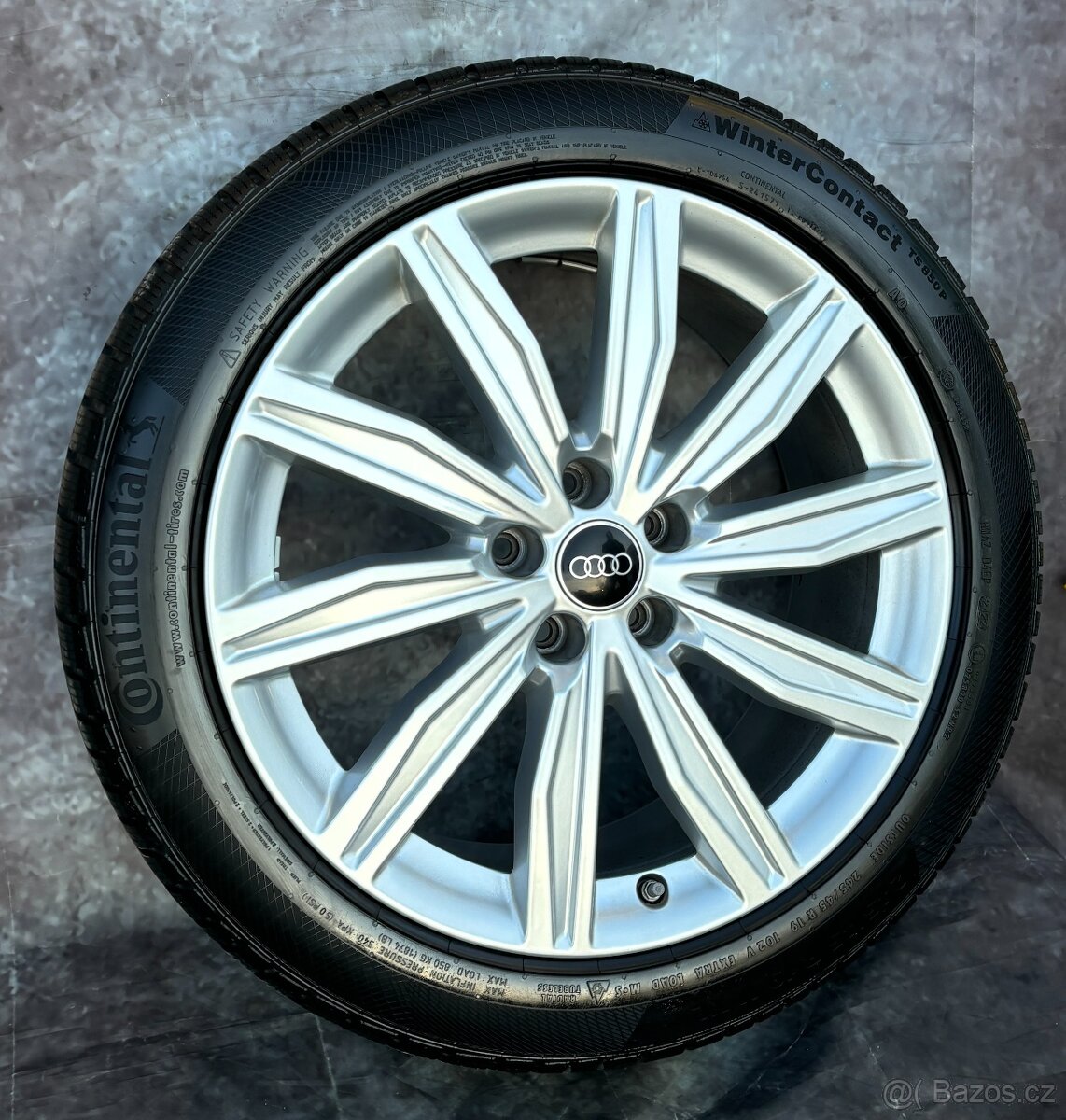 Originální Alu kola 5x112 Audi A6,S6 245/45/19 DOT22