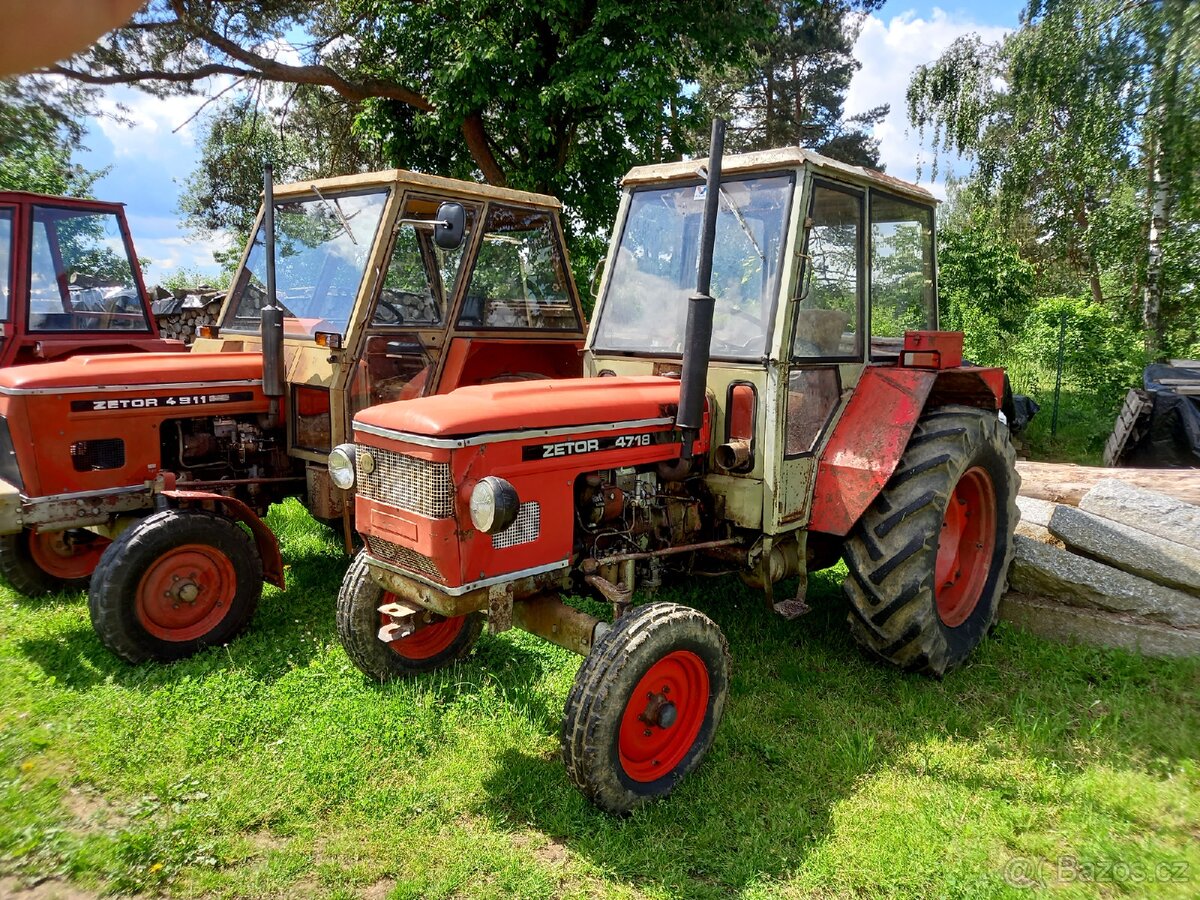 Zetor 4718, platné tp, kompletní vzduch