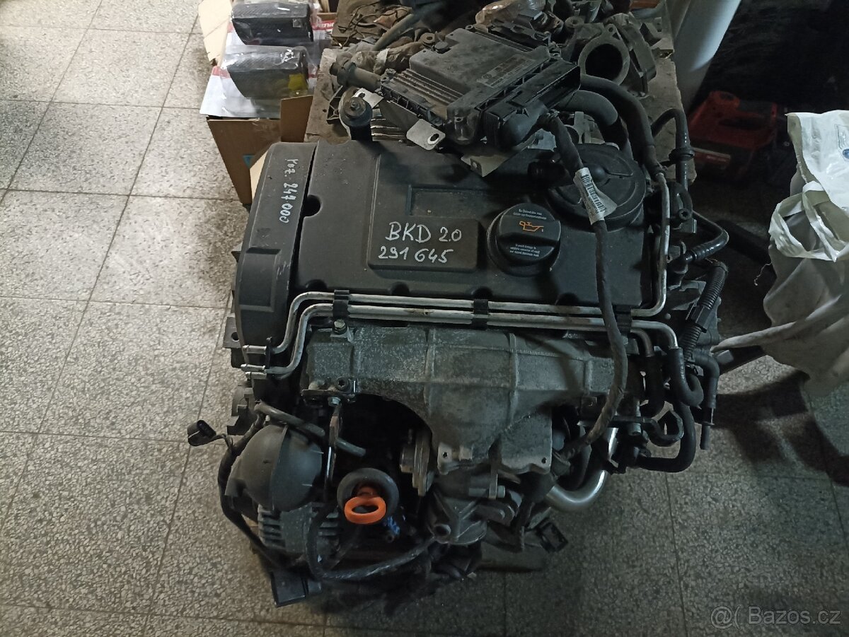 Motor BKD 103 kW.