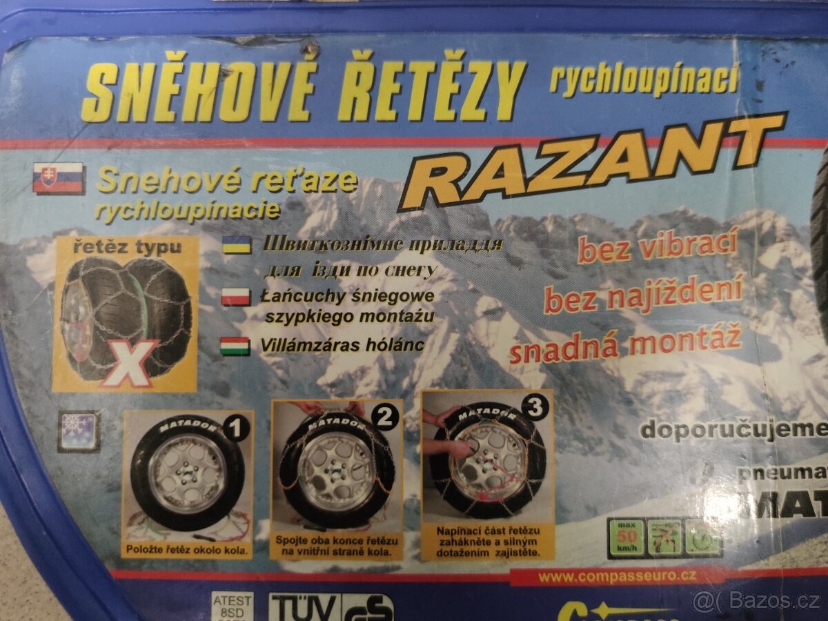 Sněhové řetězy R 13, 14, 15