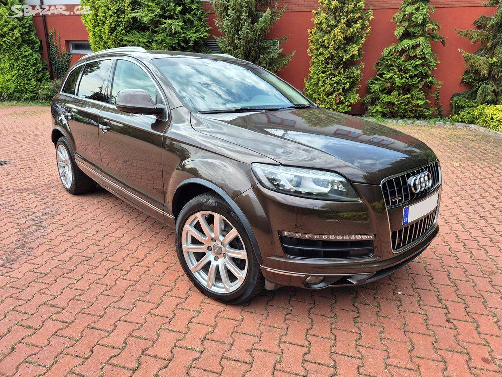 Audi Q7 3.0TDI V6, facelift,ČR,vzduch,webasto