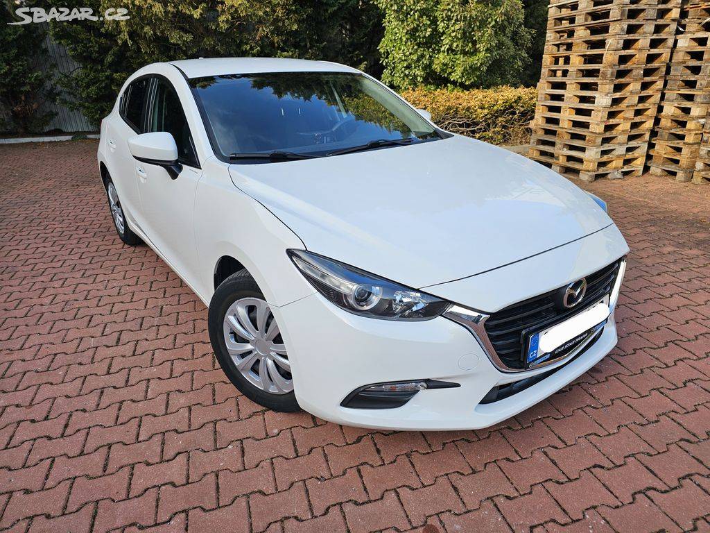 Mazda 3 1.5i Skyactiv-G,1.Majitel,ČR,2017,Klima.