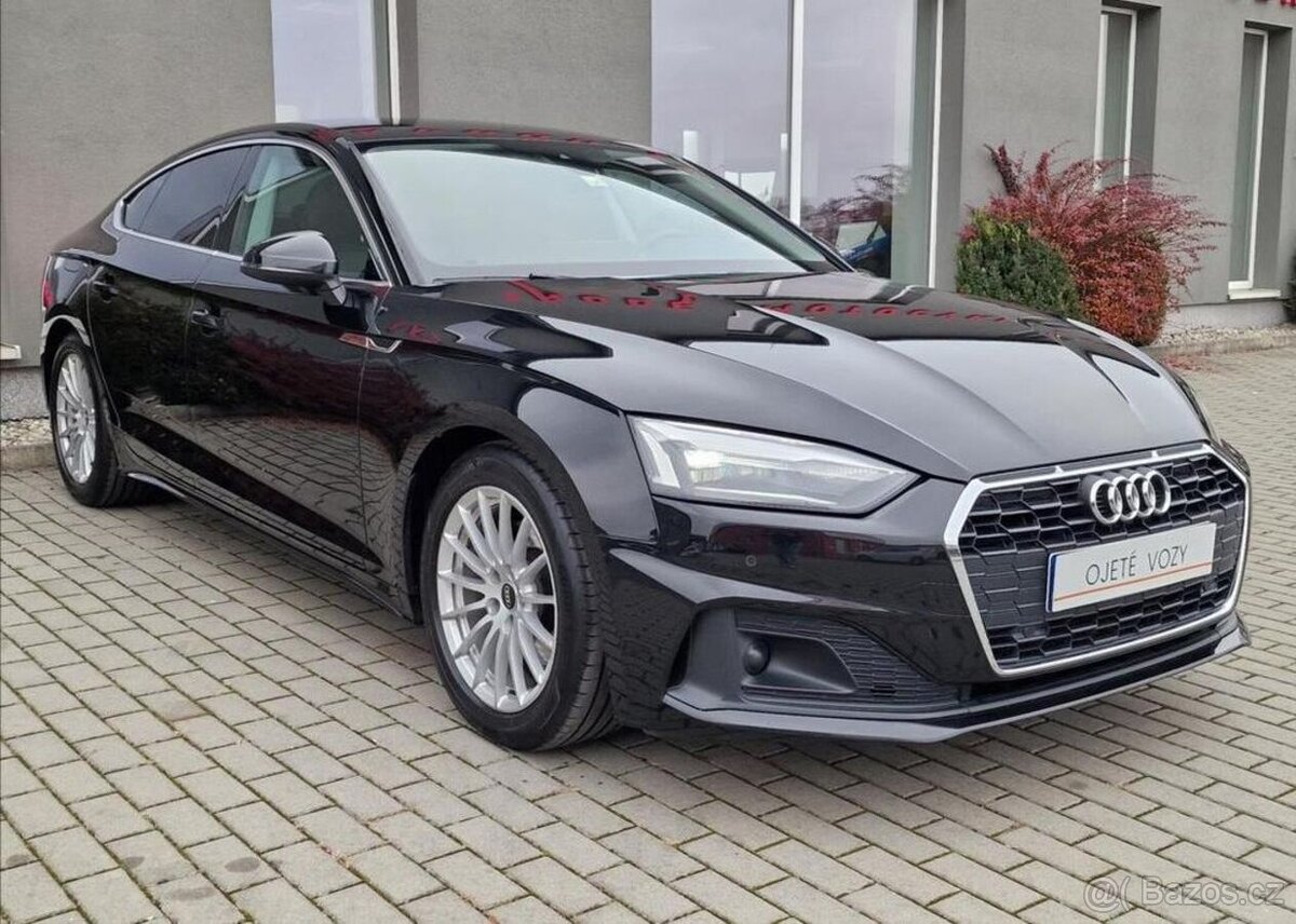 Audi A5, 2.0TDI Sportback,ČR,1.Majitel