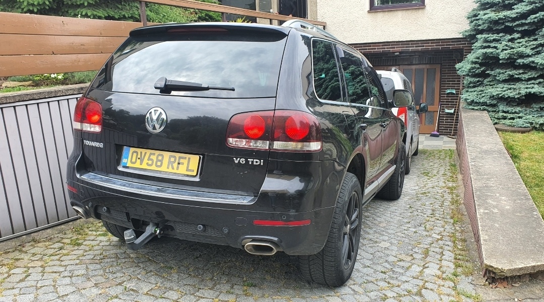 VW Touareg 3.0 TDI facelift anglán