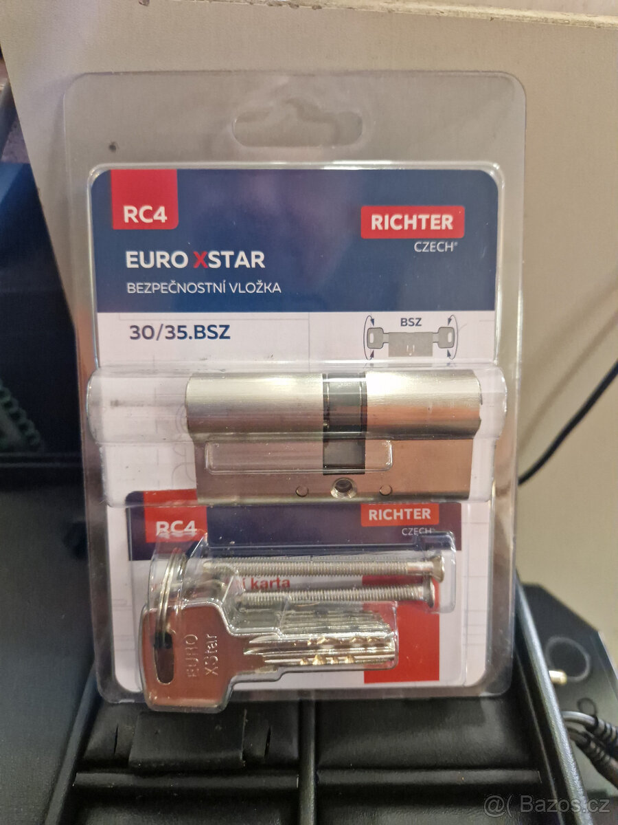 bezpečnostní vložka Richter Euro Xstar RC4 (30/35.BSZ)