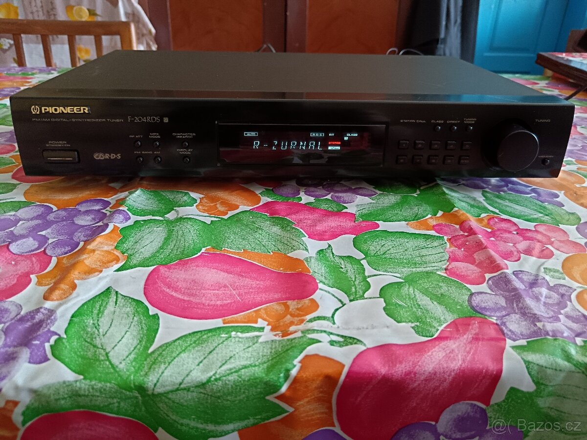 PIONEER F-204RDS STEREO TUNER S RDS