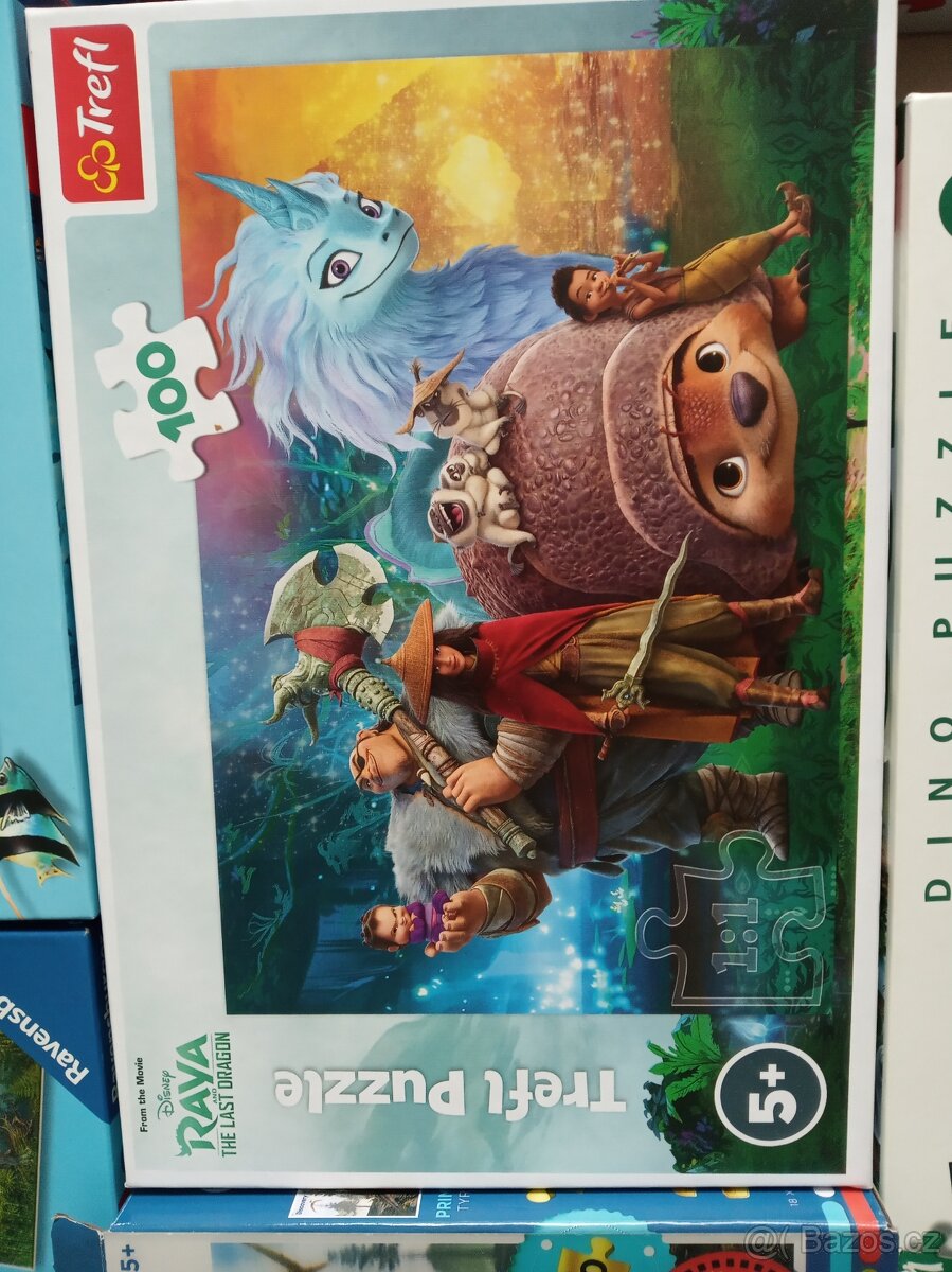 Puzzle Vaiana, Tlapková patrola,Dino 3D, Spiderman