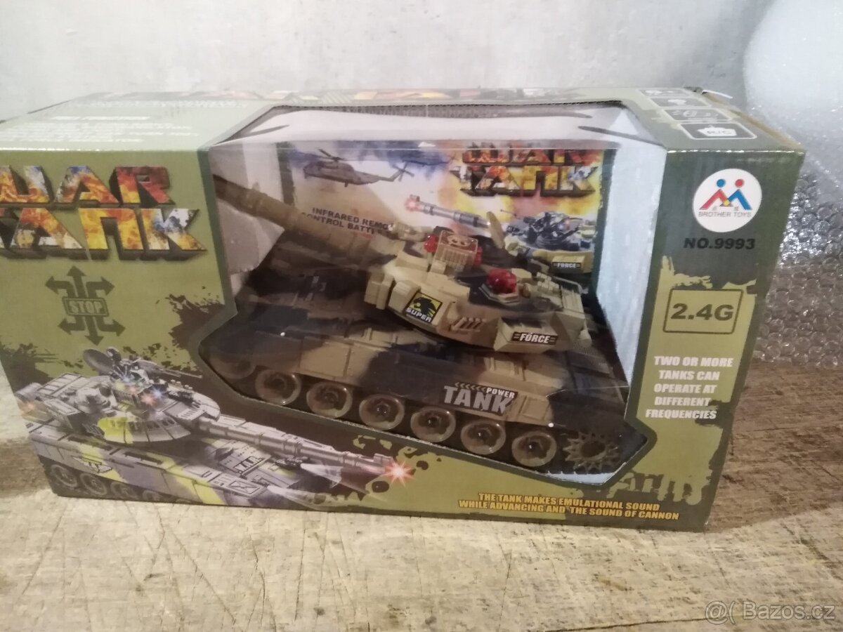 RC Tank na dálkové ovládání 1:14