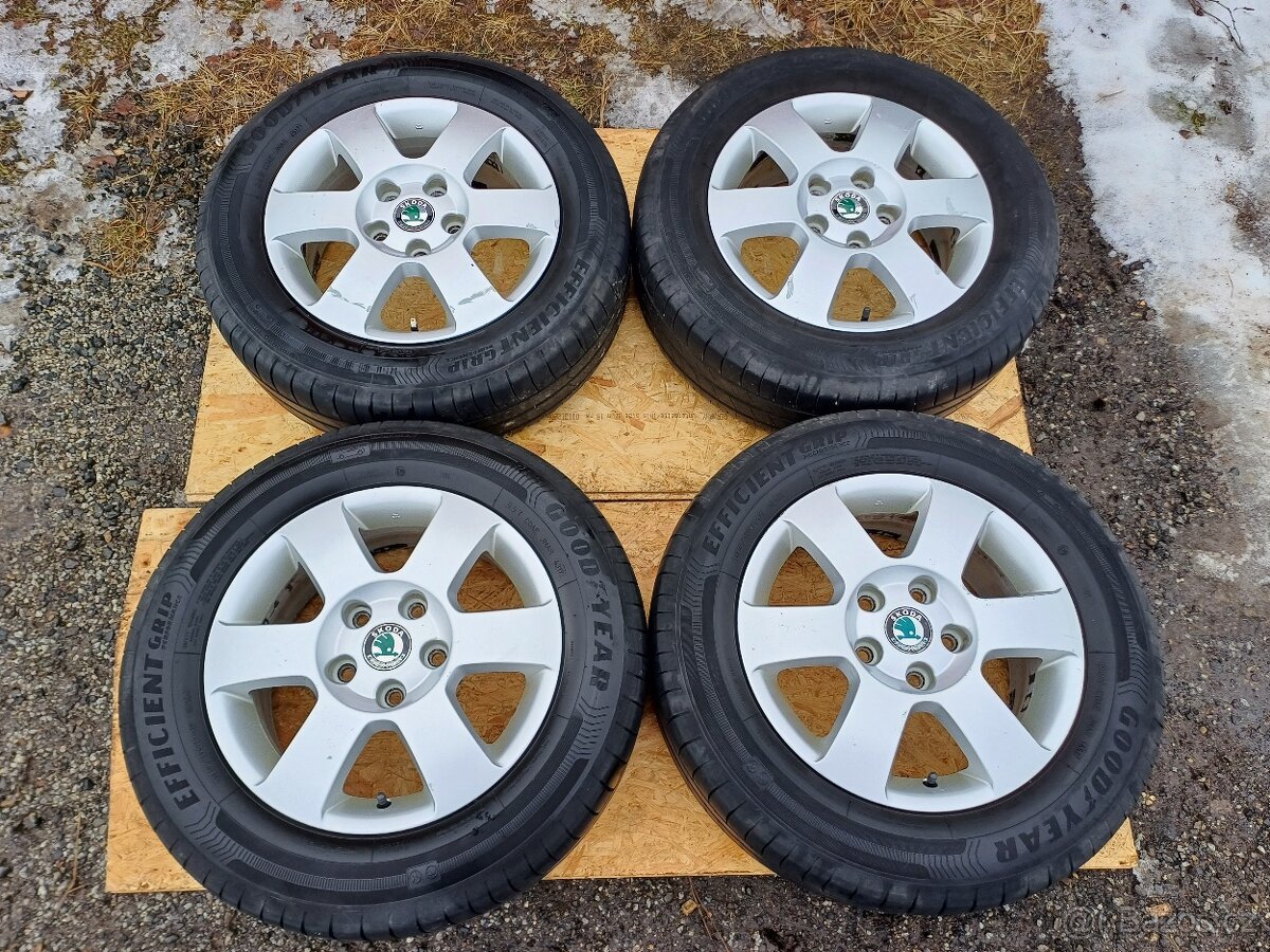 Alu kola Škoda Octavia 2 (5x112, R15)