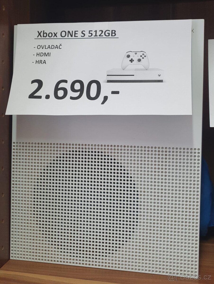 Xbox One S 512GB+Ovladač+HRA