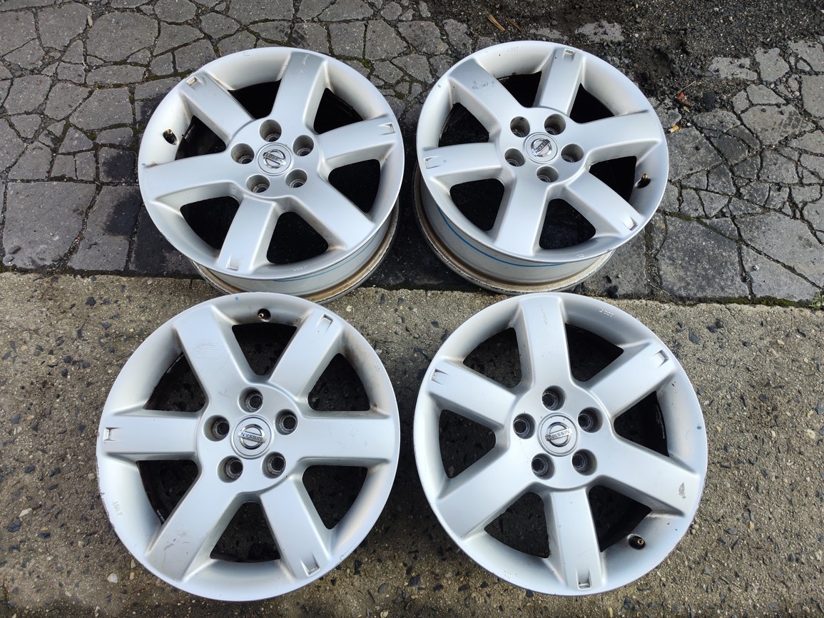 17"alu sada 5x114 origo Nissan X-Trail Qashqai 2 Juke