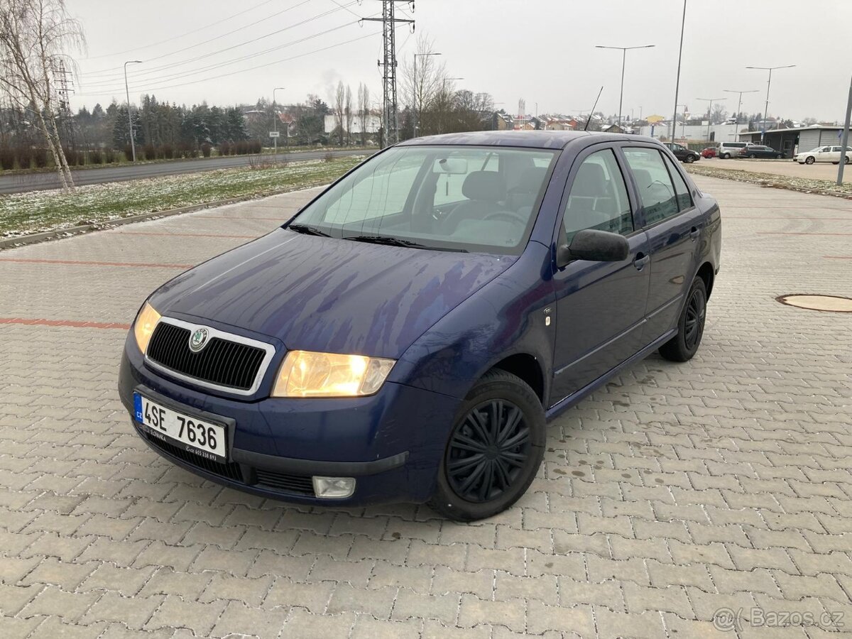 Škoda Fabia 1, 1.4 benzín 55 kW, Nová STK