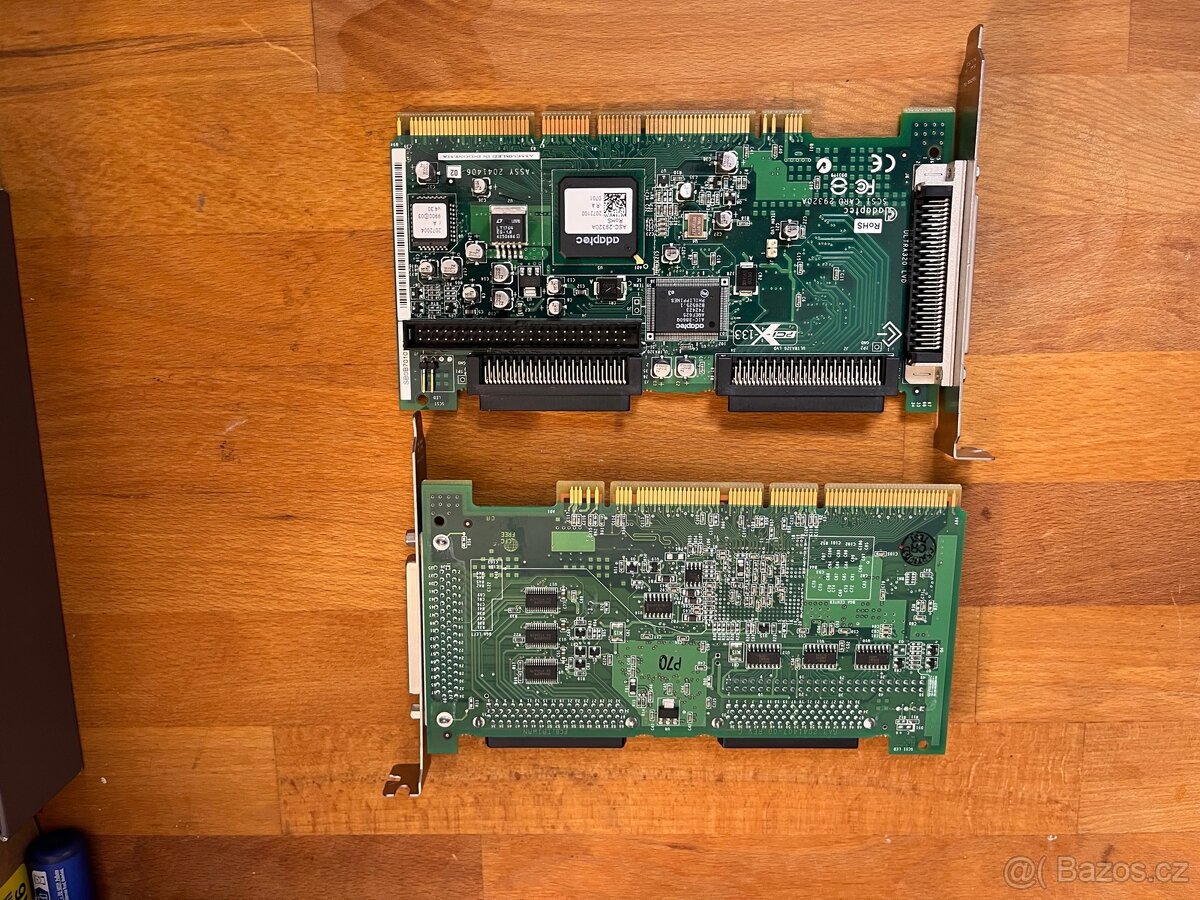 2 ADAPTEC ASC-29320A RAID SCSI PCI-X karty