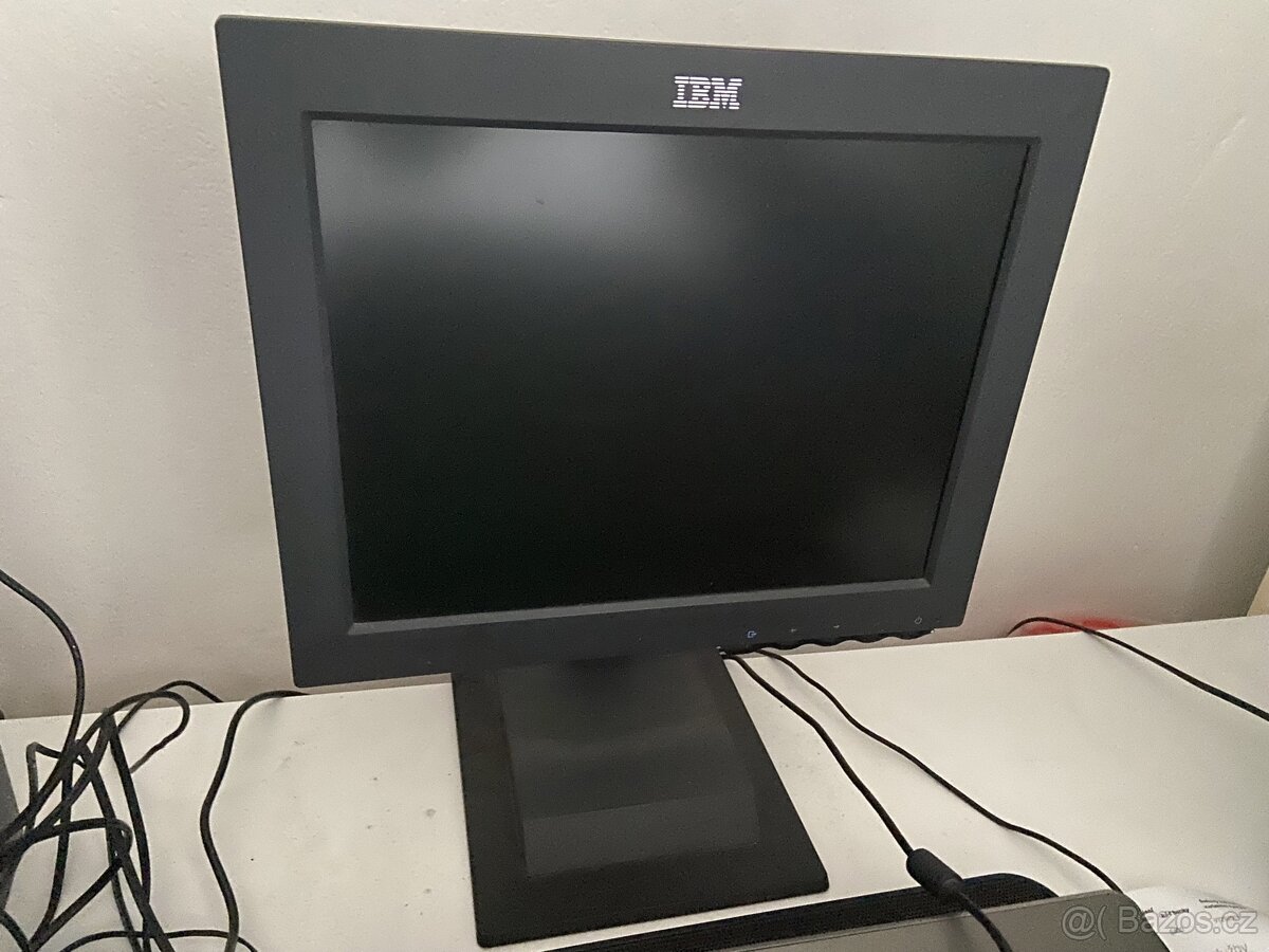 Monitor IBM 15" TFT FLAT PANEL BLACK